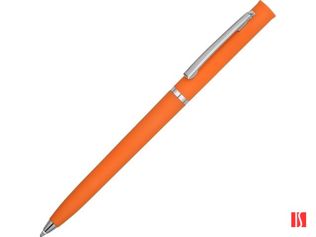 Ручка шариковая "Navi" soft-touch, оранжевый