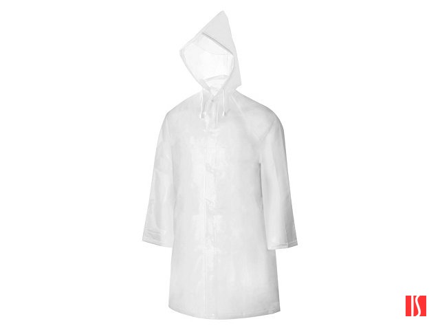 Дождевик "Hawaii" c чехлом унисекс, бесцветный полупрозрачный