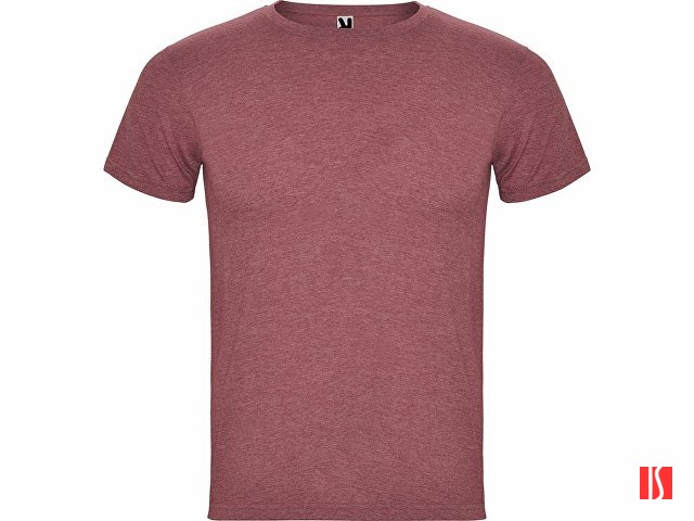 Футболка "Fox" мужская, гранатовый меланж