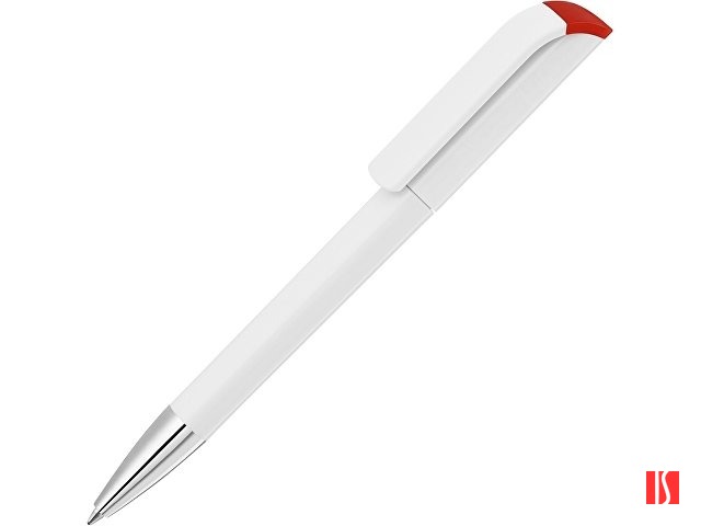 Ручка шариковая UMA «EFFECT SI», белый/красный