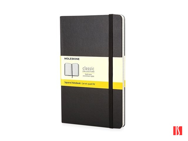 Записная книжка Moleskine Classic (в клетку), Pocket (9х14 см), черный