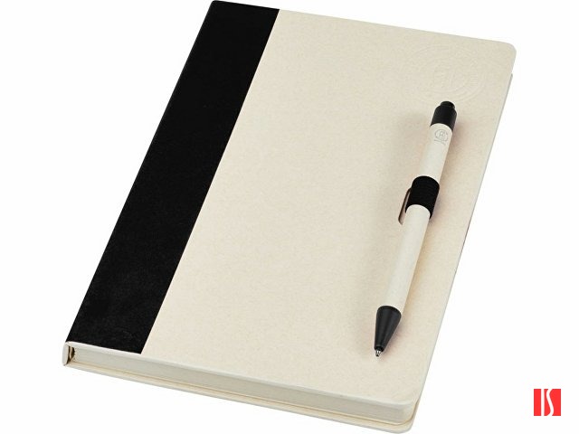 Блокнот размером A5 и шариковая ручка Dairy Dream, черный