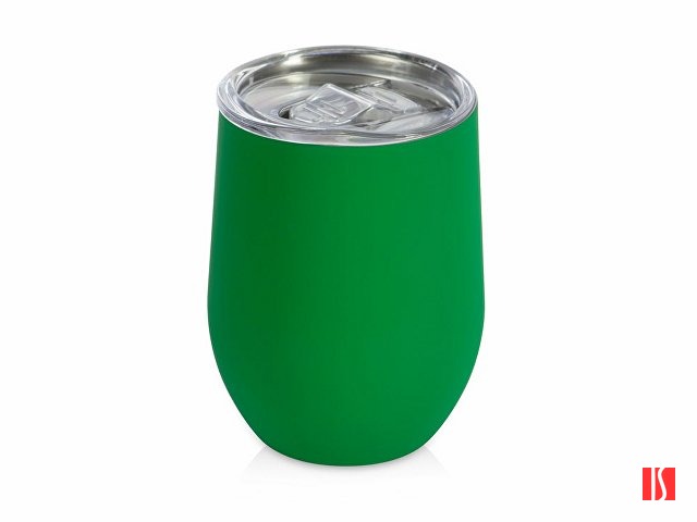 Термокружка Sense Gum, soft-touch, непротекаемая крышка, 370мл, зеленый