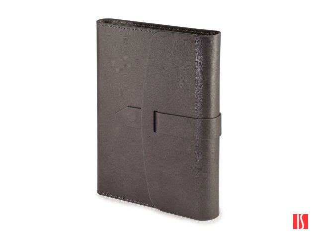 Ежедневник недатированный А5 "Senate" с магнитным клапаном, серый