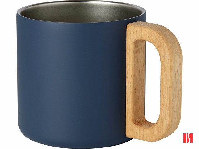 Кружка Bjorn объемом 360 мл с медной вакуумной изоляцией, темно-синий