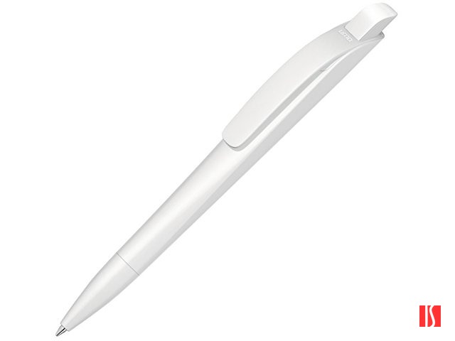 Ручка шариковая пластиковая "Stream", белый/белый