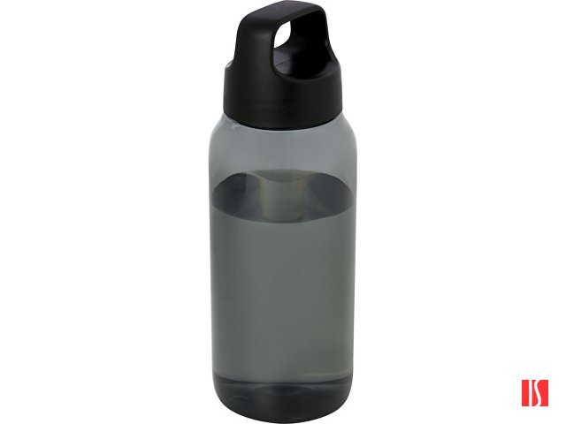 Бутылка для воды Bebo из переработанной пластмассы объемом 500 мл - Черный