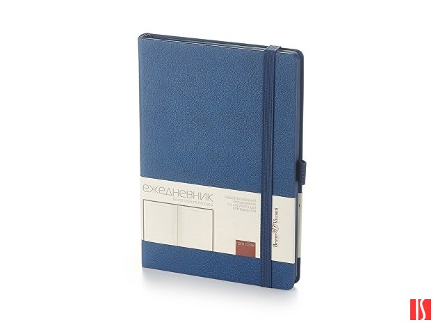 Ежедневник А5 недатированный «Monaco», темно-синий