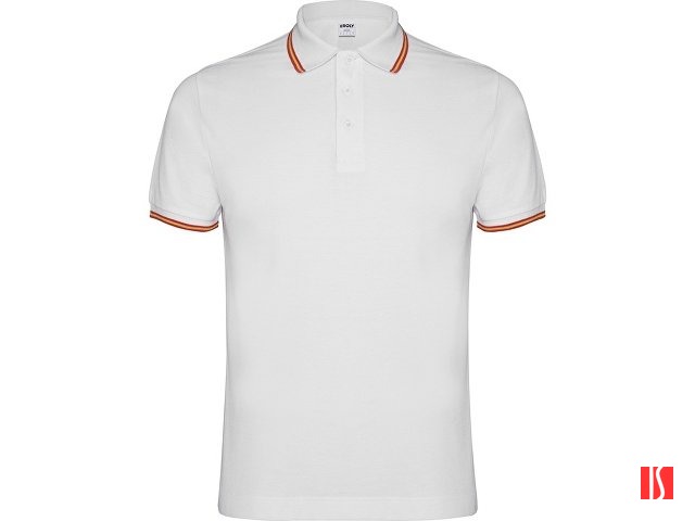 Рубашка поло "Nation" мужская, белый