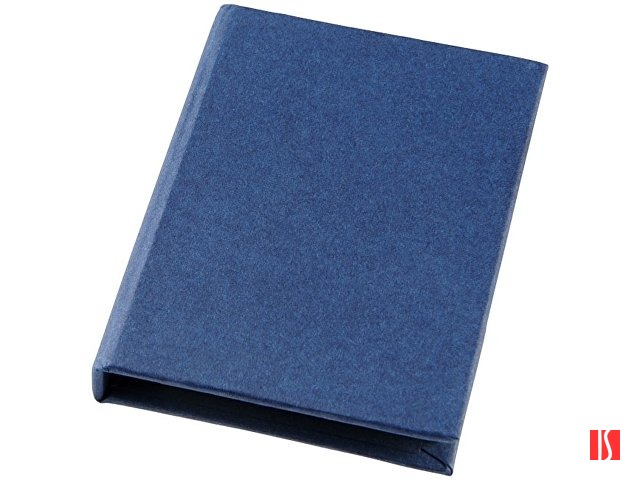 Небольшой комбинированный блокнот, синий