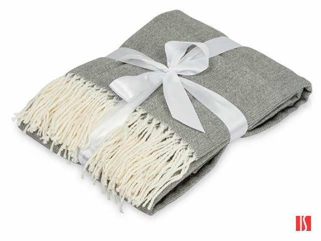 Акриловый плед Dapple 160x210 см, холодный серый