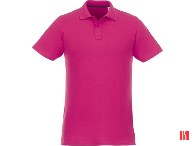 Мужское поло Helios с коротким рукавом, фуксия