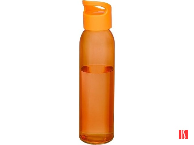 Спортивная бутылка Sky из стекла объемом 500 мл, оранжевый