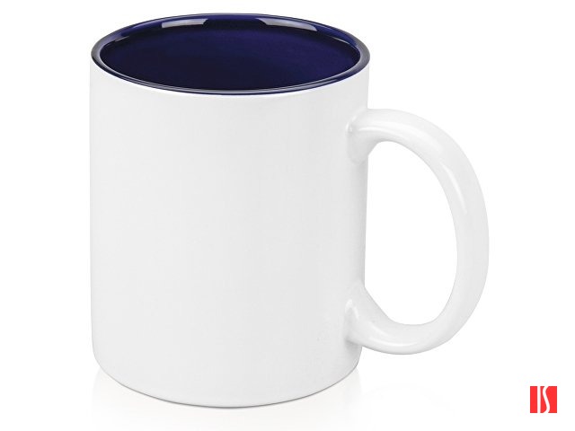 Кружка «Gain» 320мл, белый/темно-синий