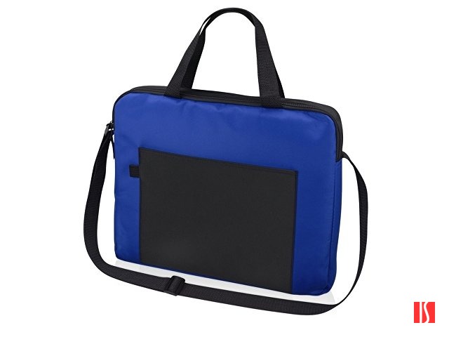 Конференц сумка для документов "Congress", синий/черный