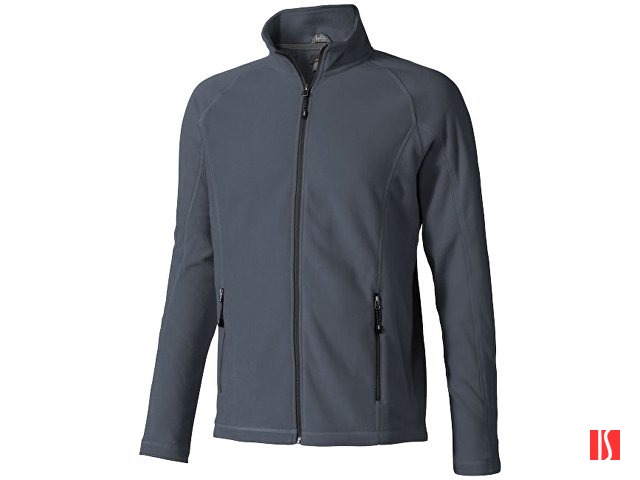 Джемпер из полифлиса "Rixford" мужской, темно-серый