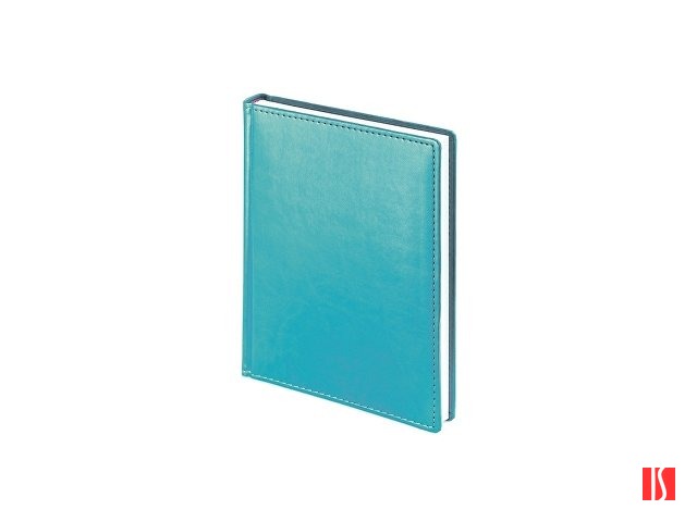 Ежедневник недатированный А6+ «Velvet», морская волна