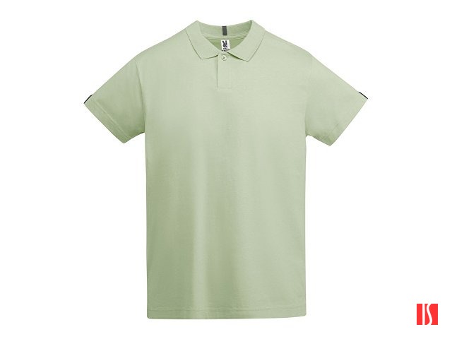 Рубашка-поло "Tyler" мужская, припыленный зеленый