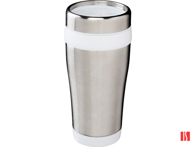 Термостакан Elwood c изоляцией, серебристый/белый