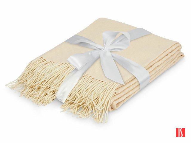 Акриловый плед Dapple 160x210 см, бежевый