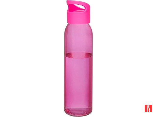 Спортивная бутылка Sky из стекла объемом 500 мл, розовый