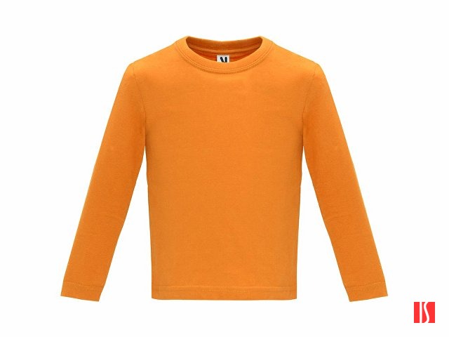 Футболка "Baby " детская с длинным рукавом, оранжевый