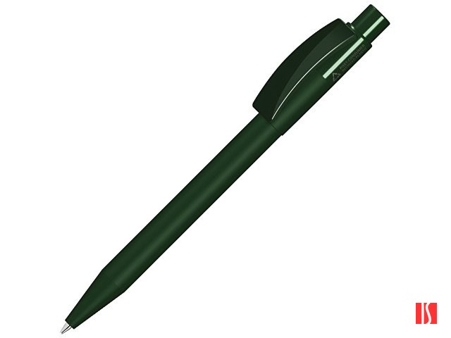 Шариковая ручка из вторично переработанного пластика "Pixel Recy", темно-зеленый