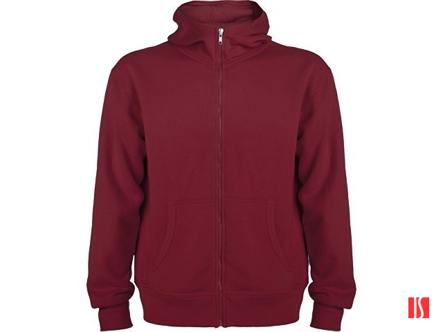 Толстовка на молнии "Montblanc" унисекс, гранатовый