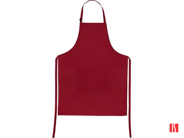 Хлопковый фартук 180gsm, бордо