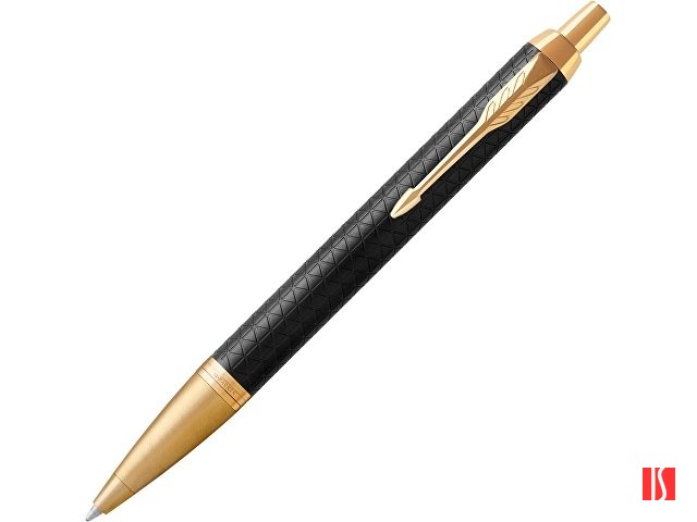 Шариковая ручка Parker IM Premium Black GT, стержень: M, цвет чернил: blue, в подарочной упаковке.