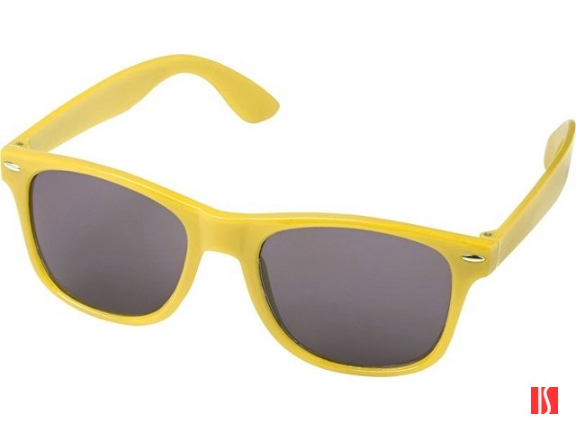 Sun Ray, солнцезащитные очки из переработанного PET-пластика, желтый