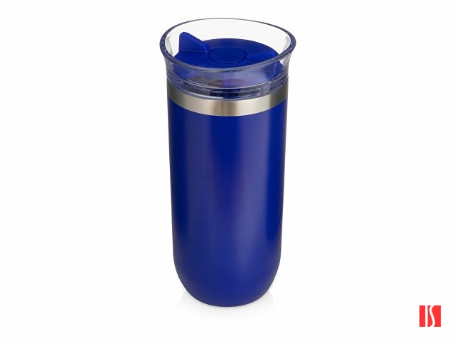 Вакуумный термостакан «Volcano», 450 мл, синий