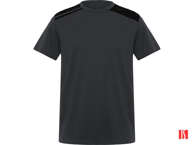 Футболка "Expedition" мужская, свинцовый/черный