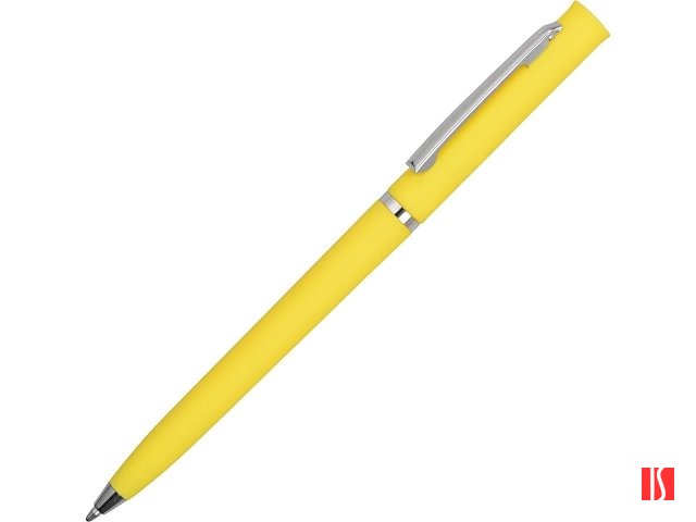 Ручка шариковая "Navi" soft-touch, желтый