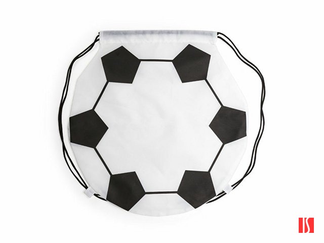 Рюкзак-мешок MILANO, футбол, белый