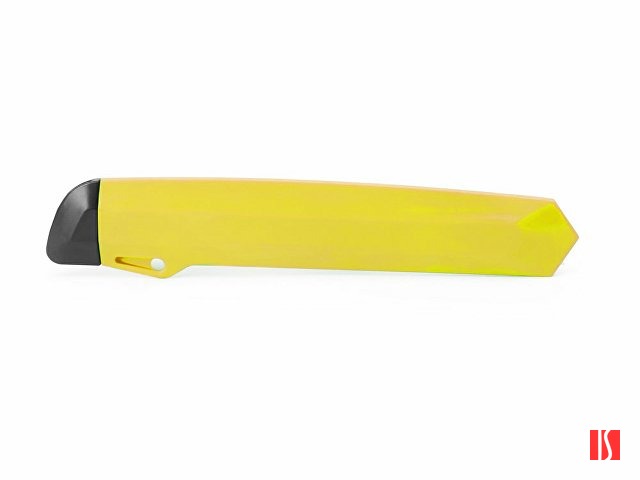 Канцелярский нож LOCK, желтый