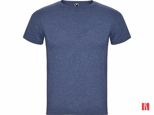 Футболка "Fox" мужская, синий меланж