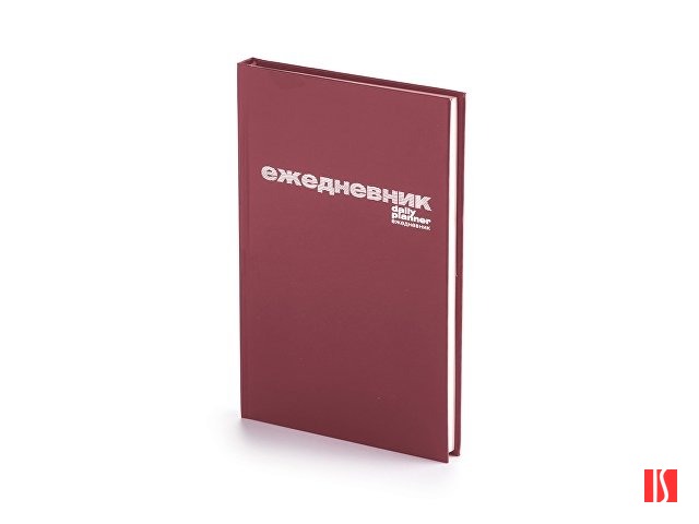 Ежедневник А5 недатированный «Бумвинил», бордовый