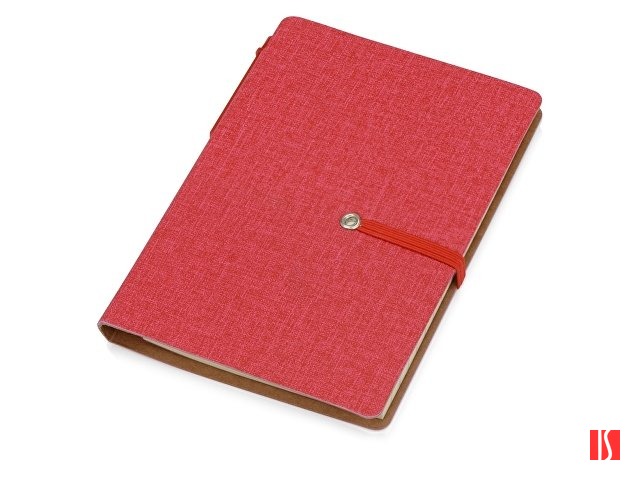 Набор стикеров А6 "Write and stick" с ручкой и блокнотом, красный