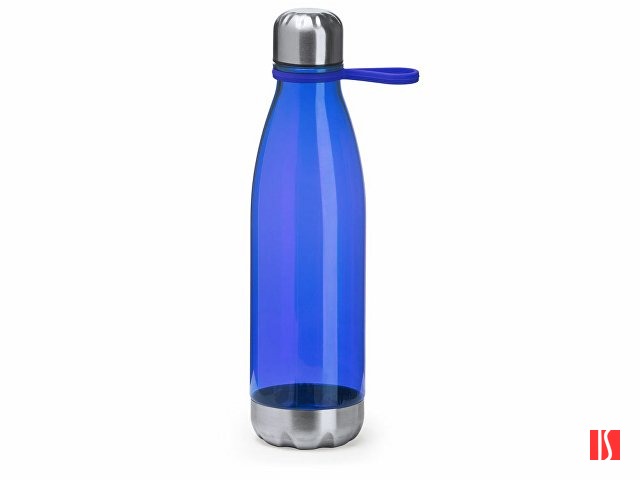 Бутылка EDDO в прозрачной AS-отделке, 700 мл, королевский синий