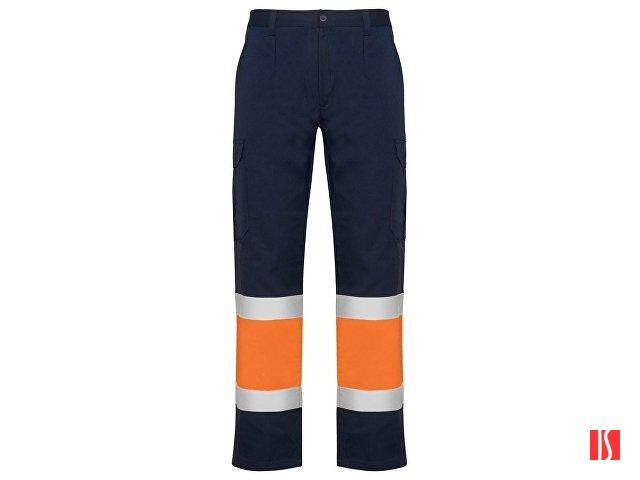 Брюки "Naos", нэйви/неоновый оранжевый