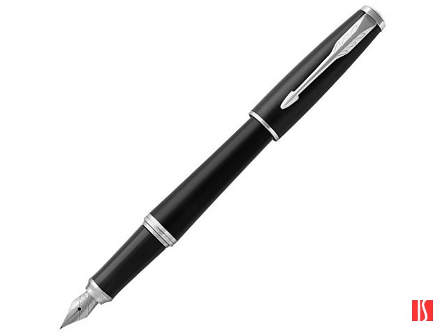 Перьевая ручка Parker Urban Core, (матовый черный лак) Muted Black CT, F309, перо: F, цвет чернил: b