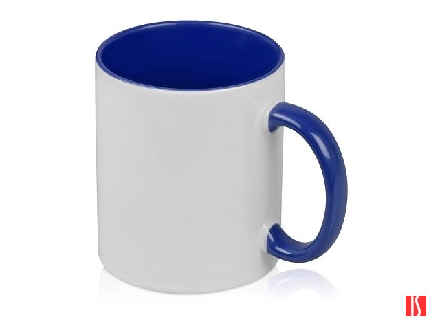 Купить Кружка для сублимации «Sublime Color», белый/синий Кружка для сублимации «Sublime Color», белый/синий