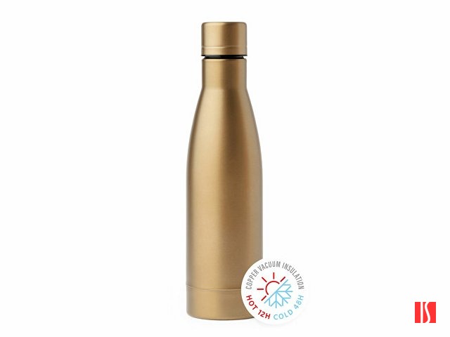 Термобутылка FANCY из нержавеющей стали 304, 500 мл, золотистый