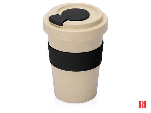 Стакан из пшеничного волокна «Flava», черный