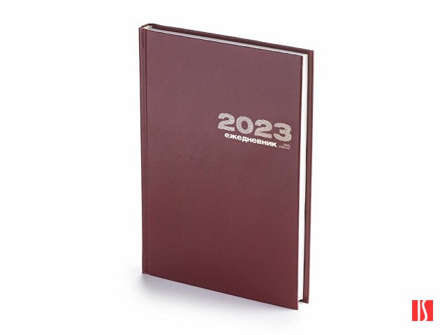Ежедневник А5 датированный «Бумвинил» 2025, бордовый