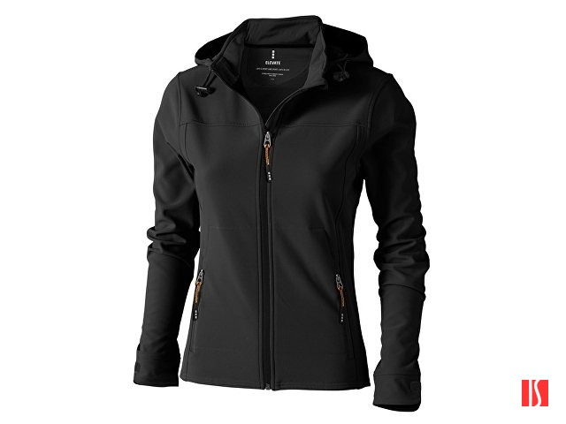 Куртка софтшел "Langley" женская, антрацит