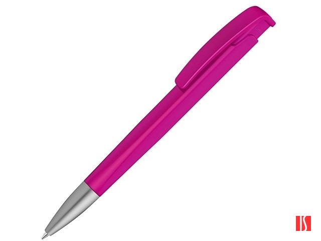 Шариковая ручка с геометричным корпусом из пластика "Lineo SI", розовый