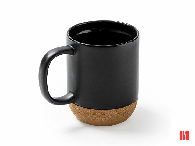 Керамическая кружка ROSELLA 420 мл, черный