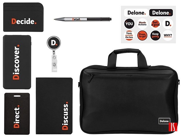 Welcome pack «Swift start», черный с нанесением